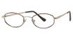 Parade Eyeglasses 1470 Gold Amber