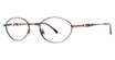 Modern Metals Eyeglasses Erin antique brown