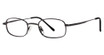 Modern Metals Eyeglasses Cheerful black