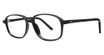 Modern Plastics I Eyeglasses Adam black