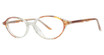 Modern Plastics II Eyeglasses Connie brown