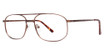 Modz Titanium Eyeglasses Ambassador antique brown