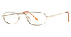 Modern Metals Eyeglasses Great gold