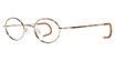 Modern Metals Eyeglasses Lollipop-Cable demi amber
