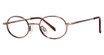 Modern Metals Eyeglasses Cutie d.a./antique brown