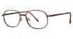 Modern Metals Eyeglasses Arthur d.a./antique brown
