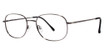 Modern Metals Eyeglasses Doug antique silver
