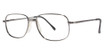 Modern Metals Eyeglasses Keith antique silver