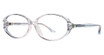 Genevieve Paris Design Eyeglasses Lynn blue/silver