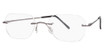 3-Piece Drill Mounts Eyeglasses BT2153 Gunmetal/C-4