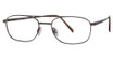 Aristar Eyeglasses AR 6727 Smoke Brown/075