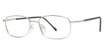Modern Metals Eyeglasses Wayne matte silver