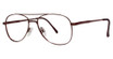 Modern Metals Eyeglasses Hunter matte brown