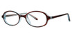 Modern Plastics I Eyeglasses Sneakers brown/blue