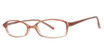 Modern Plastics II Eyeglasses Breeze brown