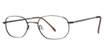 Modern Metals Eyeglasses Swift antique brown