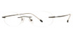 U Rock Eyeglasses U731 coffee