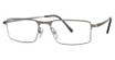 On-Guard Safety Eyeglasses OG125 Brushed Silver