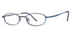 Modern Metals Eyeglasses Gemini blue