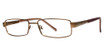 B.M.E.C. Eyeglasses BIG Frank brown
