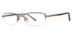 Modern Metals Eyeglasses Heat brown