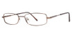 Modern Metals Eyeglasses Keynote matte brown