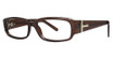 Modern Plastics II Eyeglasses Merger brown/gold