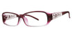 Modern Plastics II Eyeglasses Mindy burgundy
