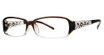 Modern Plastics II Eyeglasses Mindy brown