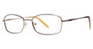 Genevieve Paris Design Eyeglasses Holly brown/light brown