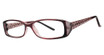 Modern Plastics I Eyeglasses Barb burgundy