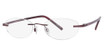 Invincilites By Zyloware® Eyeglasses Invincilites Kappa 101 Merlot/77