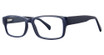 Modern Plastics II Eyeglasses Slick Navy