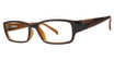 Modern Plastics II Eyeglasses Concert brown/caramel