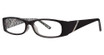 Modern Plastics II Eyeglasses Tigress black