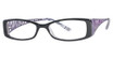 Daisy Fuentes Eyeglasses Daisy Fuentes Nadia Black/21
