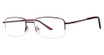 Modern Metals Eyeglasses Deluxe matte brown