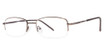 Modern Metals Eyeglasses Inviting brown