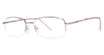 Modern Metals Eyeglasses Inviting rose