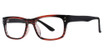 Modern Plastics I Eyeglasses Precise red