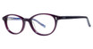 Genevieve Boutique Eyeglasses Petite plum