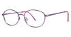 Modern Metals Eyeglasses Lisa violet