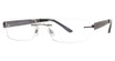 Invincilites By Zyloware® Eyeglasses Invincilites Zeta E Gunmetal/58