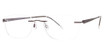 Invincilites By Zyloware® Eyeglasses Invincilites Zeta G Brown/183