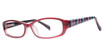 Modern Plastics II Eyeglasses Shelby plum
