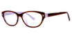 Genevieve Boutique Eyeglasses Intrigue coffee/lilac