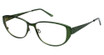 Titanium Eyeglasses TI 12077 Green/GN