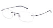Titanium Eyeglasses CH 8600 (Chassis Only) Blue/BL