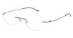 Titanium Eyeglasses CH 8600E Purple/PU