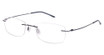 Titanium Eyeglasses CH 8600E Blue/BL